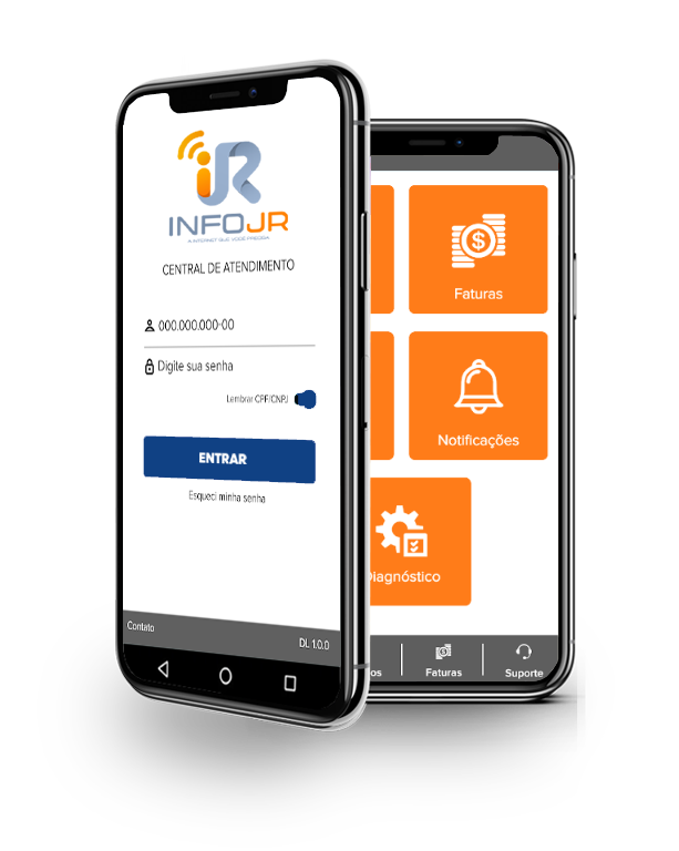 Propaganda do aplicativo